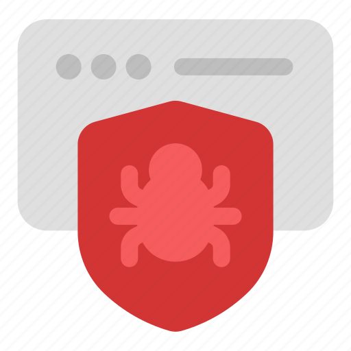Infected, website, bug, virus, malware icon - Download on Iconfinder