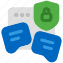 messages, protected, chat, shield, ecnrypted