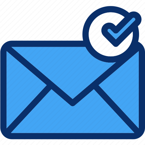 Check, cyber, email, message icon - Download on Iconfinder