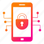 cyber security, mobile, network protection, padlock, security, smartphone 