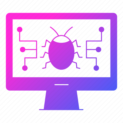 Cyber security, minitor, network protection, personal, screen, security icon - Download on Iconfinder