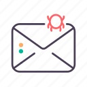 bug, letter, mail, message