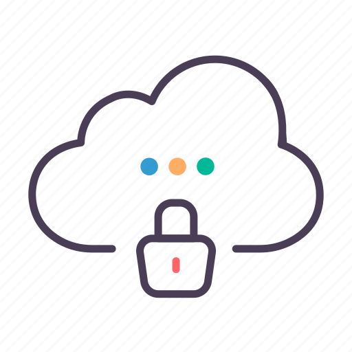 Cloud, padlock, protection, security icon - Download on Iconfinder