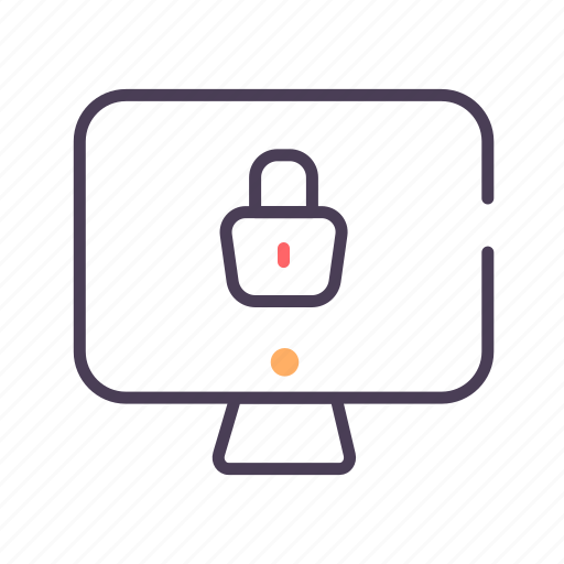 Computer, padlock, protection, secure icon - Download on Iconfinder