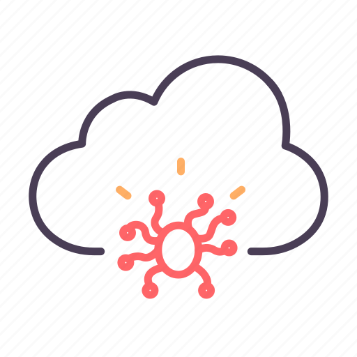 Cloud, protection, secure, virus icon - Download on Iconfinder