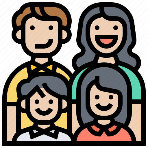 Children, family, happiness, parents, sibling icon - Download on Iconfinder