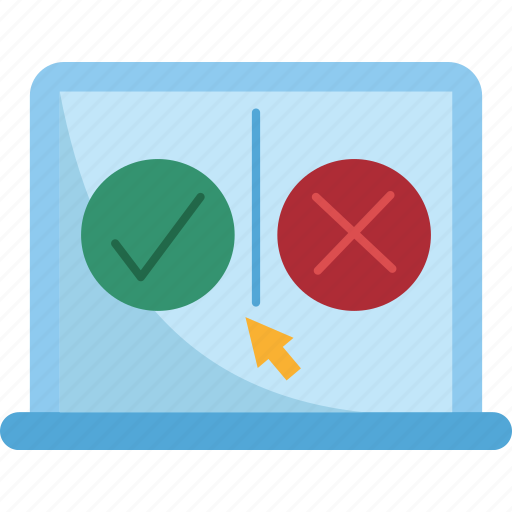 True, false, choice, consider, select icon - Download on Iconfinder