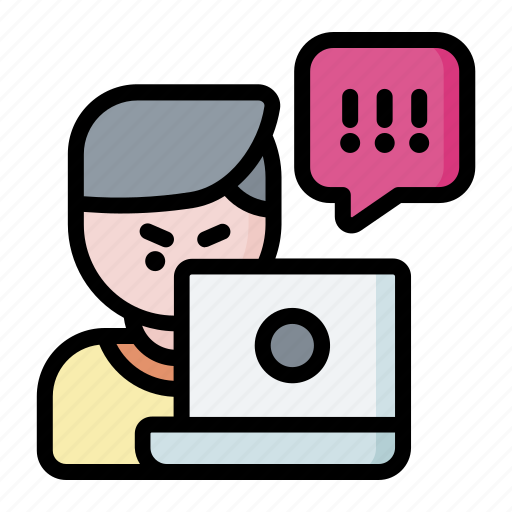 Angry, face, negative, communications, comment icon - Download on Iconfinder