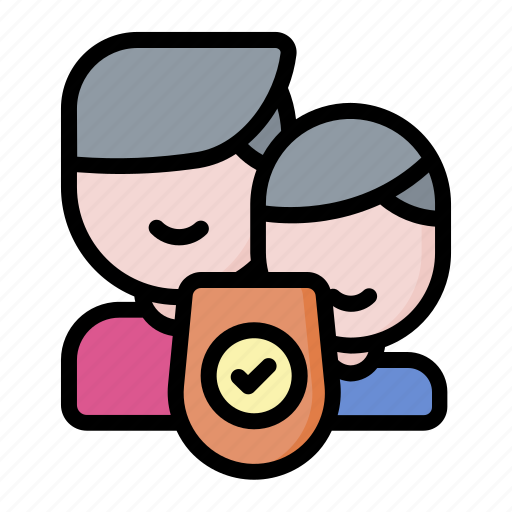 Child, control, father, parental, secure icon - Download on Iconfinder