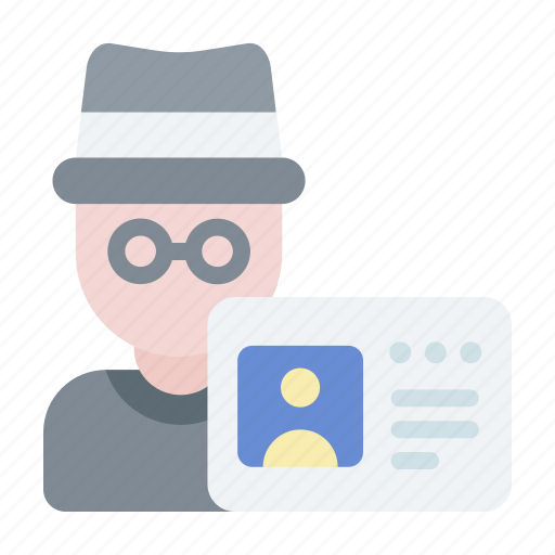 Badge, id, identity, theft icon - Download on Iconfinder