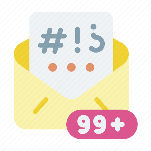 Spam, message, envelope, email, communications icon - Download on Iconfinder