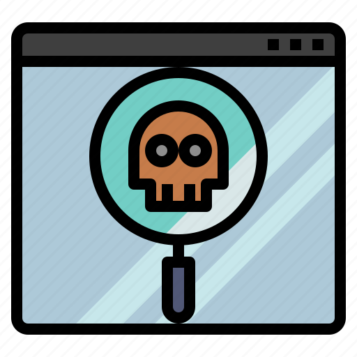 Stalking, spying, cybercrime, monitor, malware, detection icon - Download on Iconfinder