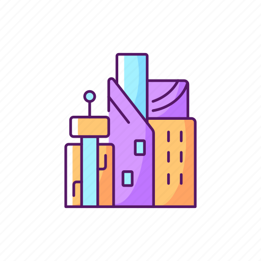 City, modern, futuristic, metropolis icon - Download on Iconfinder