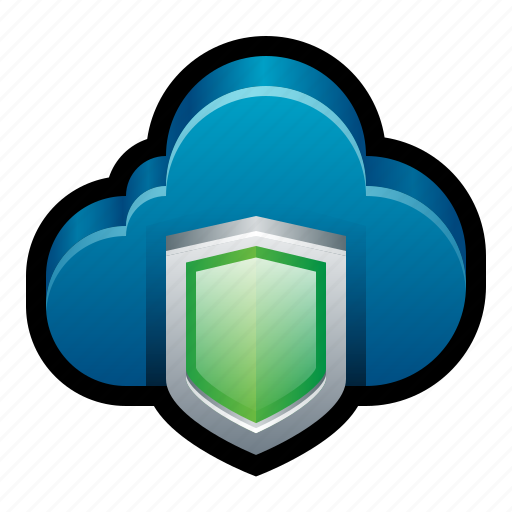 Cloud, shield, private, safe, cloud shield icon - Download on Iconfinder