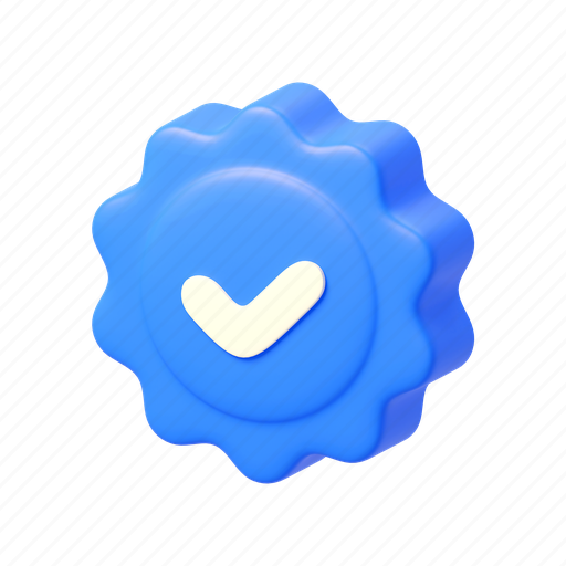Blue, check, accept, ok, yes, mark, tick icon - Download on Iconfinder