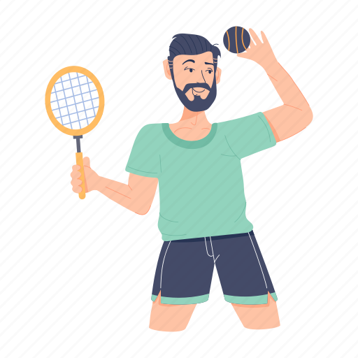 Tennis player, male player, boy playing, tennis expert, tennis game icon - Download on Iconfinder