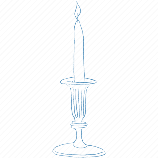 Candlestick, candle, candle stand, dinner, christmas, light, candlelight icon - Download on Iconfinder