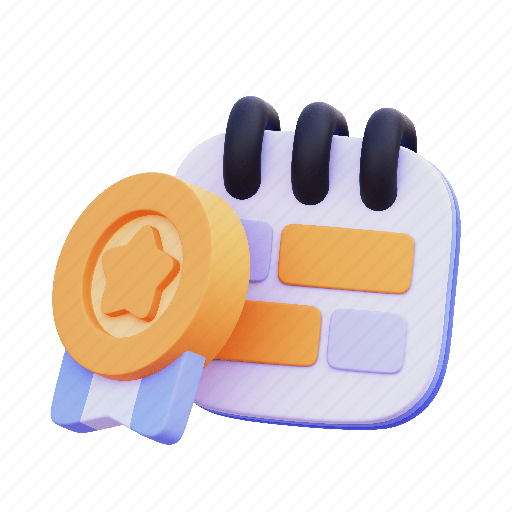 Priority, daily, planner 3D illustration - Download on Iconfinder