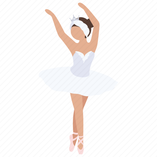 Ballerina, ballet, dance, dancer, studio. pirhouette, tutu icon - Download on Iconfinder