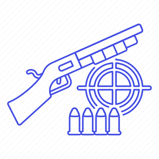 Aim, ammo, ammunition, crime, danger, firearm, scattergun icon - Download on Iconfinder
