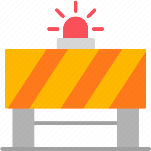 Road, barrier, street, traffic, block, sign, construction icon - Download on Iconfinder