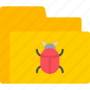 virus, bee, bug, insect, pest, icon