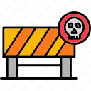 danger, ahead, traffic, sign, uneven, road, warning, icon
