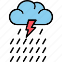 rain, climate, cloud, forecast, weather, icon