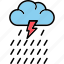 rain, climate, cloud, forecast, weather, icon 