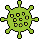 virus, coronavirus, bacteria, disease, covid, icon