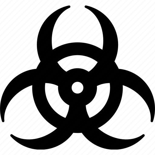 Biohazard, toxic, chemical, alert, caution icon - Download on Iconfinder