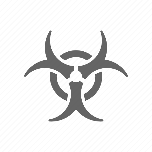 Biohazard, warning, danger icon - Download on Iconfinder