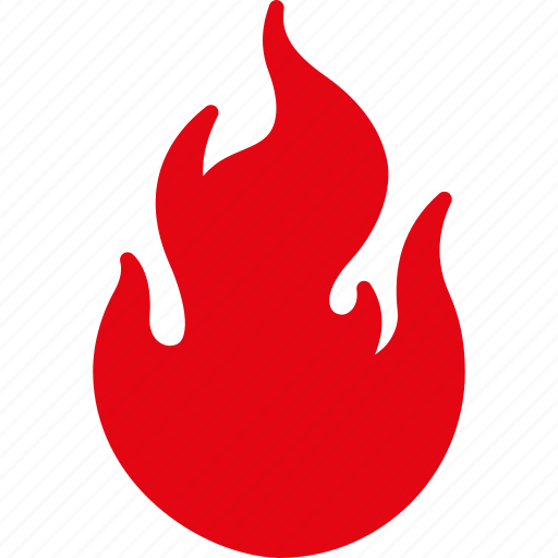 Fire, burn, danger, flame, heat, hot, nero icon - Download on Iconfinder