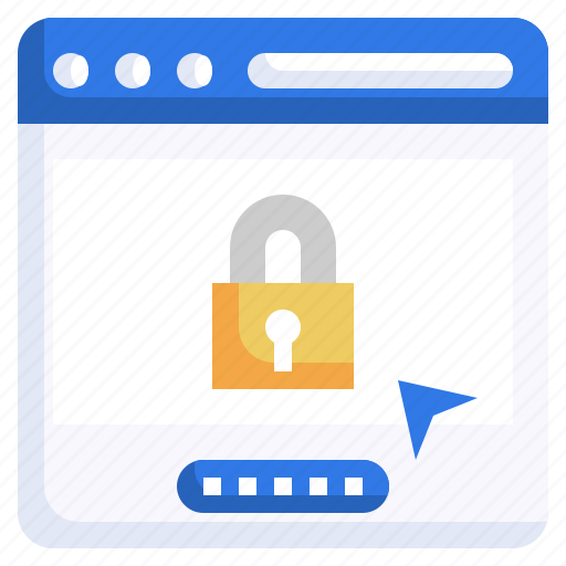 Lock, web, webpage, password, website icon - Download on Iconfinder