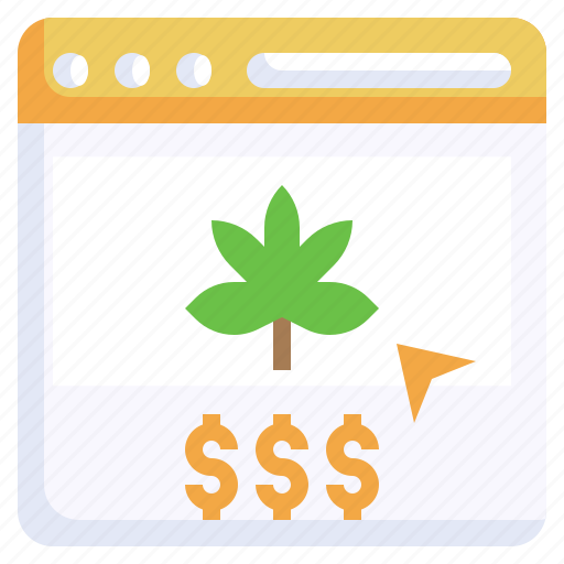 Marijuana, cannabis, website, browser, web, page icon - Download on Iconfinder