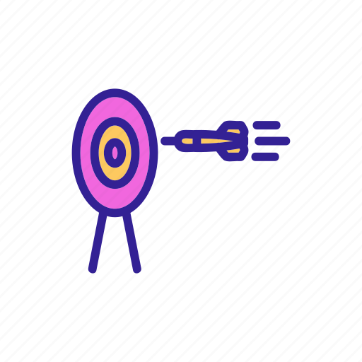 Achievement, aim, archery, arrow, dart, target icon - Download on Iconfinder