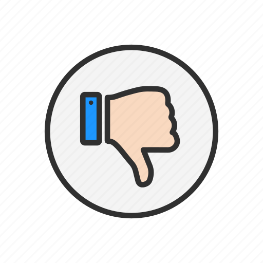 Disapprove, like, thumbs down, unlike icon - Download on Iconfinder
