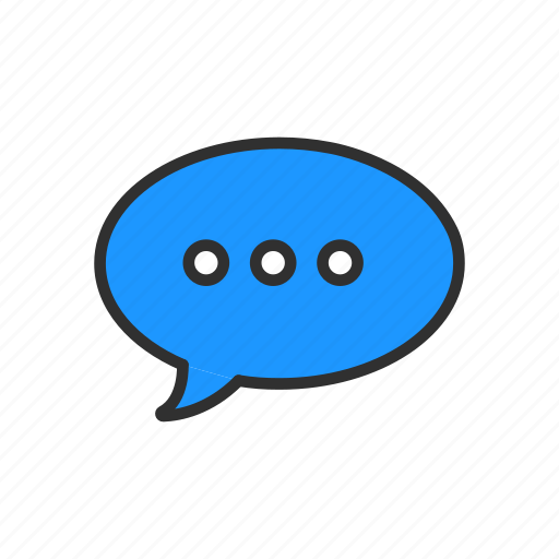 Conversation, message, speech, speech bubble icon - Download on Iconfinder