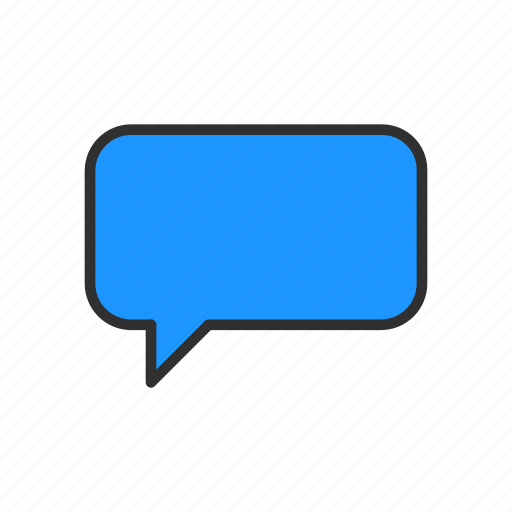 Conversation, message, speech bubble, talk icon - Download on Iconfinder
