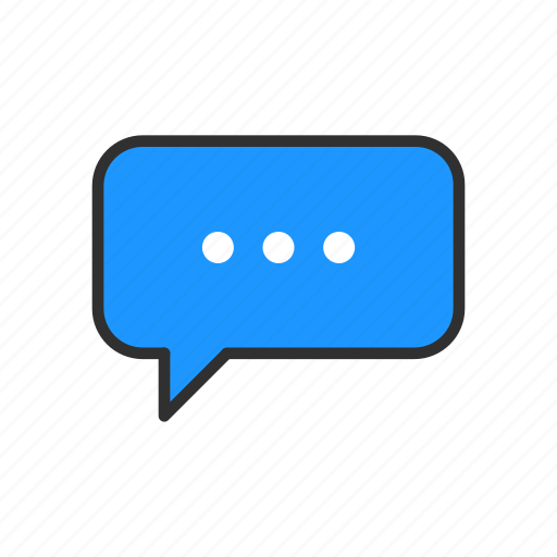 Conversation, message, talk, speech bubble icon - Download on Iconfinder