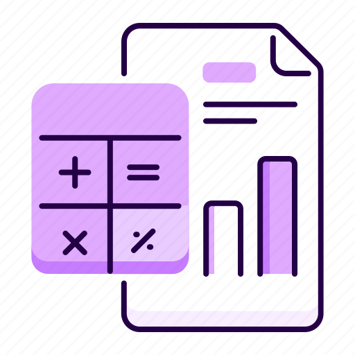 Calculation, calculator, accounting, calculate, banking, financial icon - Download on Iconfinder