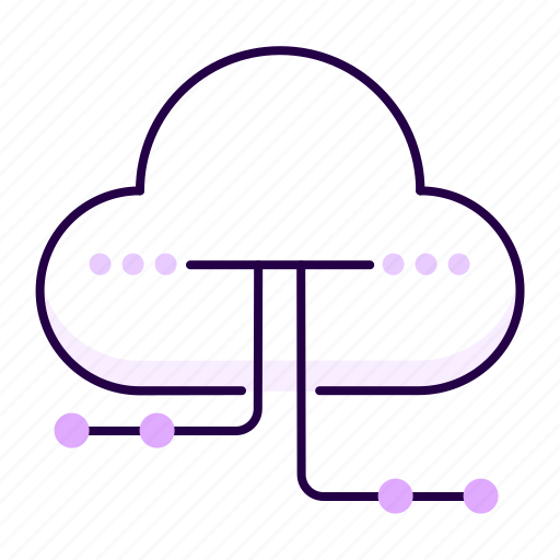 Cloud, data, storage, database, network, connection icon - Download on Iconfinder