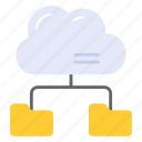 cloud, folder, sharing, network, hosting, storage, archives