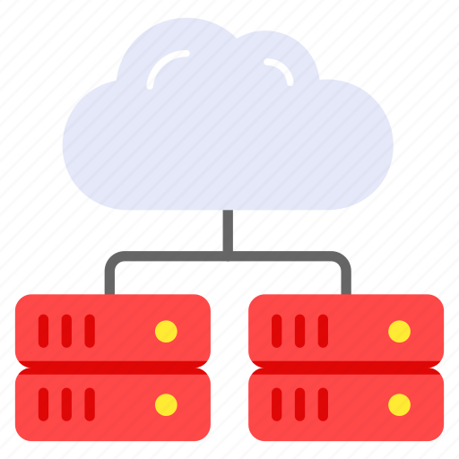 Cloud, server, storage, hosting, computing, technology, database icon - Download on Iconfinder