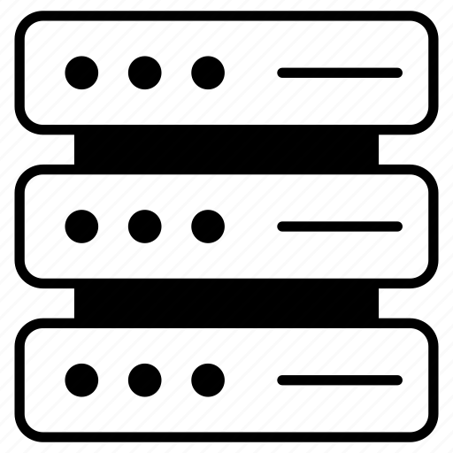 Data, server, database, datacenter, rack, storage, hosting icon - Download on Iconfinder