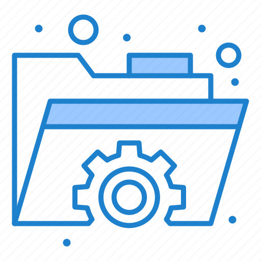 Folder, gear, settings icon - Download on Iconfinder