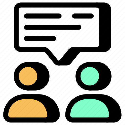 Communication, debate, chat, dialogue, consultation, interview icon - Download on Iconfinder