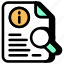 info, searching, paper, fact, finding, data, analysis, information, exploring 