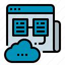 cloud, hosting, server, storage, web