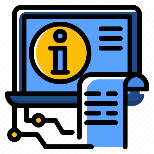 Analysis, analytics, computer, data, information, input, process icon - Download on Iconfinder